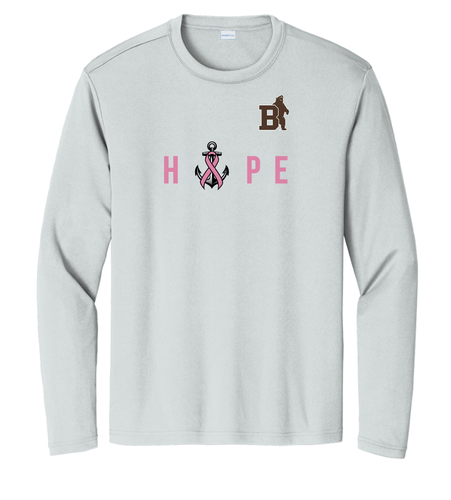 Brown Hope Sport-Tek® Long Sleeve PosiCharge® Competitor™ Tee  image thumbnail