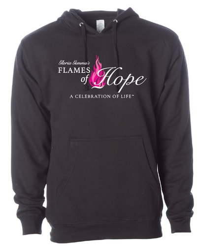 Flames of Hope Unisex Midweight Hooded Sweatshirt  image thumbnail