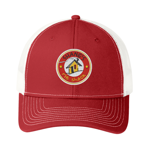 Port Authority® Five Panel Embroidered Patch Trucker Cap image thumbnail