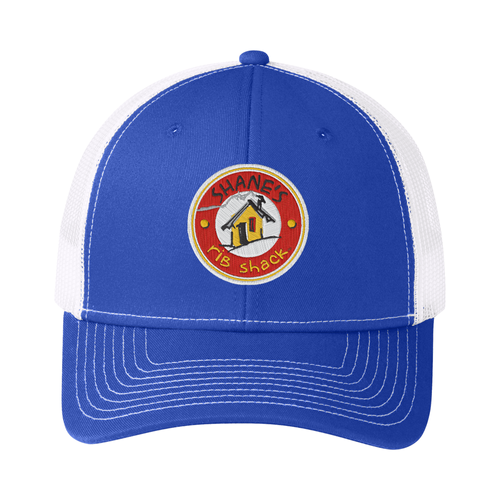 Port Authority® Five Panel Embroidered Patch Trucker Cap image thumbnail