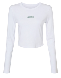 Image of Classic Long Sleeve Tee (White)