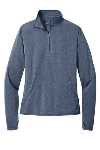 Sport-Tek Ladies Sport-Wick Stretch 1/4-Zip Pullover - Embroidery. LST850 image thumbnail
