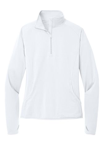 Sport-Tek Ladies Sport-Wick Stretch 1/4-Zip Pullover - Embroidery. LST850 image thumbnail