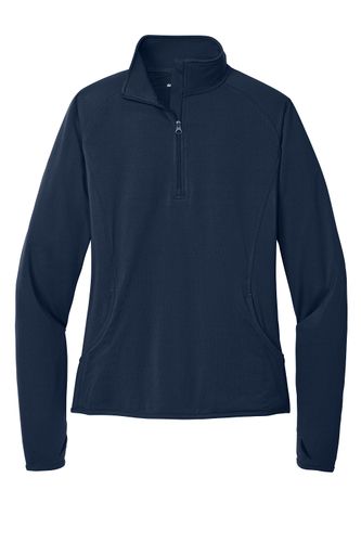 Sport-Tek Ladies Sport-Wick Stretch 1/4-Zip Pullover - Embroidery. LST850 image thumbnail