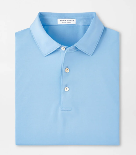 Peter Millar Solid Performance Jersey Polo. ME0EK01S image thumbnail