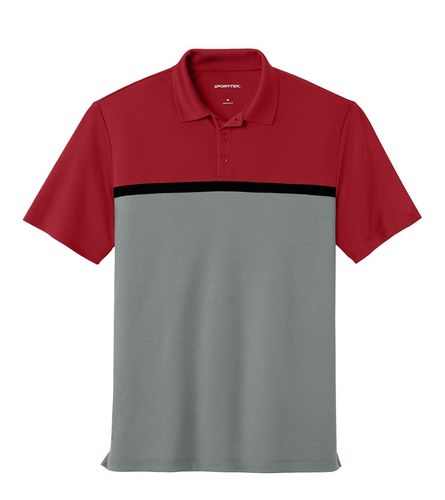 Sport-Tek UV Micropique Colorblock Polo. ST741 image thumbnail