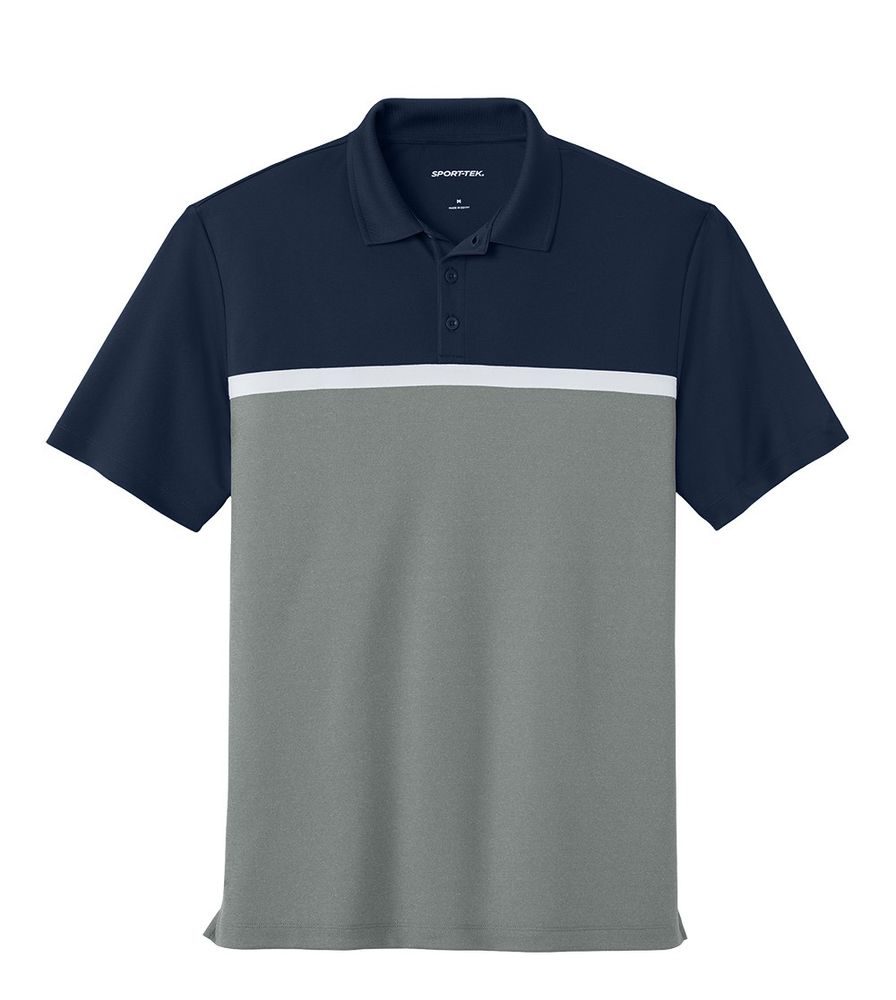 Sport-Tek UV Micropique Colorblock Polo. ST741 primary image