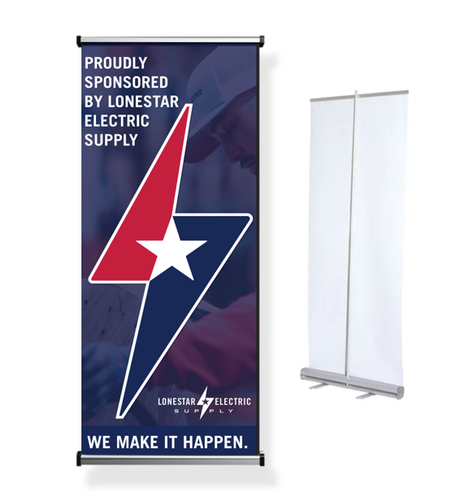 Retractable Banner. STP-RBS33 image thumbnail