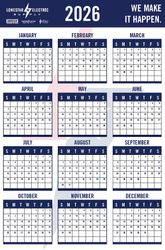 Image of Pin-Up Calendar - 2026 Model (PU-2026)