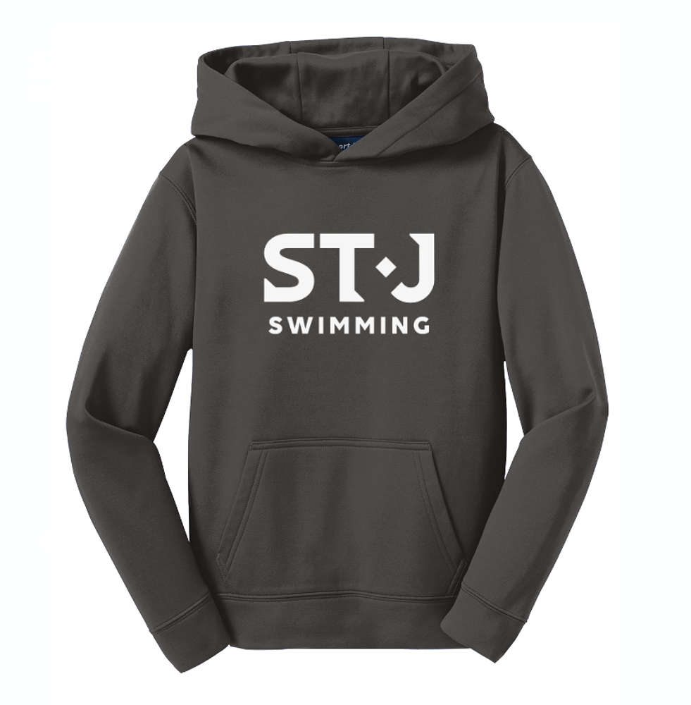 Sport-Tek® Youth Sport-Wick® Fleece Hooded Pullover primary image