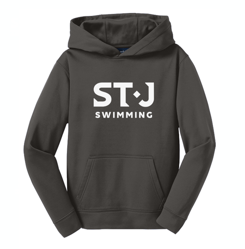 Sport-Tek® Youth Sport-Wick® Fleece Hooded Pullover image thumbnail