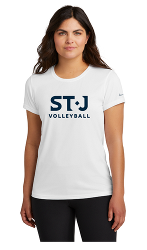 Nike Women's Swoosh Sleeve rLegend Tee image thumbnail