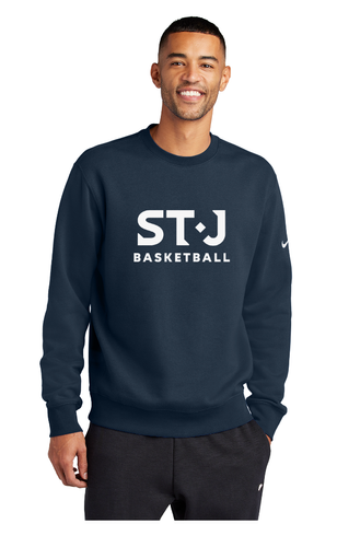 Nike Club Fleece Sleeve Swoosh Crew image thumbnail