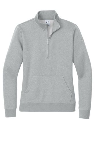 Nike Women's Club Fleece Sleeve Swoosh 1/2-Zip image thumbnail