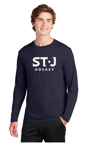 Sport-Tek® Long Sleeve PosiCharge Competitor Cotton Touch Tee  image thumbnail