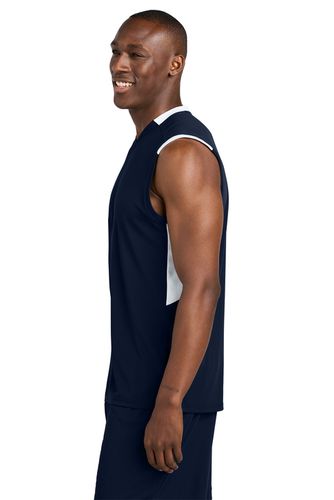 STJ Men's Sleeveless V-Neck Tank image thumbnail