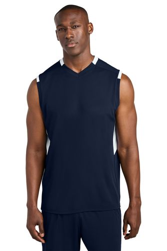STJ Men's Sleeveless V-Neck Tank image thumbnail