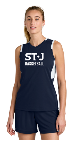 STJ Women's Sleeveless V-Neck Tank  image thumbnail