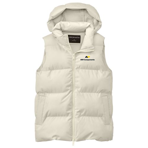 MWJ16 Ladies Puffy Vest image thumbnail