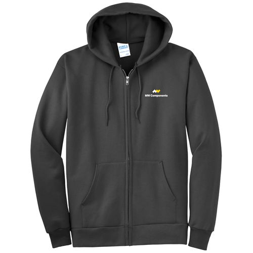 MWJ19 Full Zip Hooded Sweatshirt image thumbnail