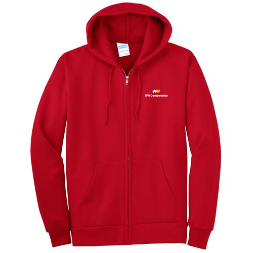 MWJ19 Full Zip Hooded Sweatshirt image thumbnail