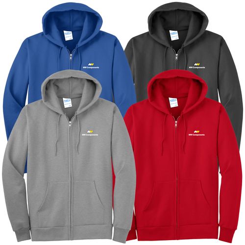MWJ19 Full Zip Hooded Sweatshirt image thumbnail