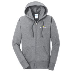 Image of MWJ20 Ladies Full Zip Hooded Sweatshirt