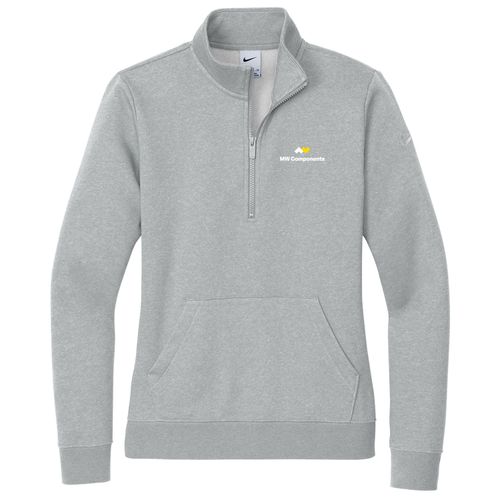 MWS25 Ladies Nike 1/2 Zip Fleece  image thumbnail