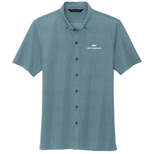 MWS38 Mercer&Mettle Full Button Polo image thumbnail