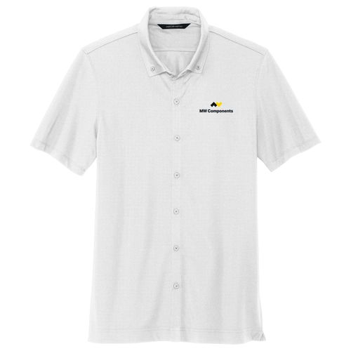 MWS38 Mercer&Mettle Full Button Polo image thumbnail