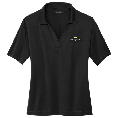 MWS39 Ladies Mercer&Mettle Jersey Polo image thumbnail