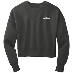 Image of MWS52 Ladies Fleece Cropped Crew