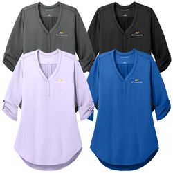 Image of MWS58 Ladies 3/4 Sleeve Tunic