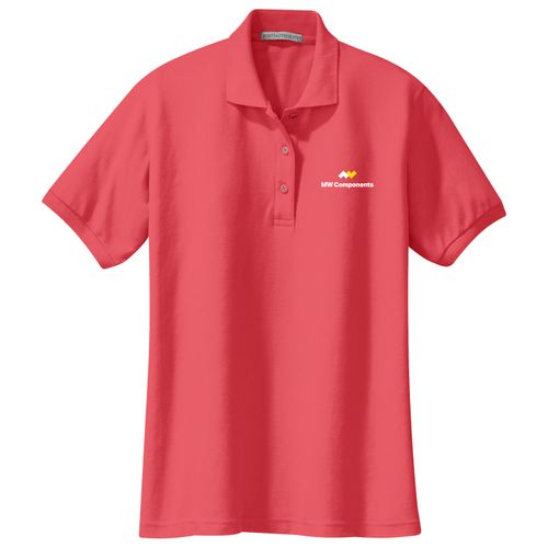 MWS66 Ladies Silk Touch Polo image thumbnail