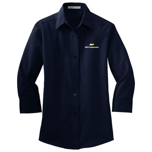 MWS76 Ladies 3/4 Sleeve Easy Care Shirt image thumbnail