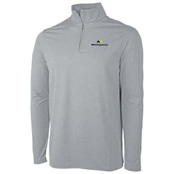 Image of MWJ42 Mens Heathered Stretch 1/4 Zip