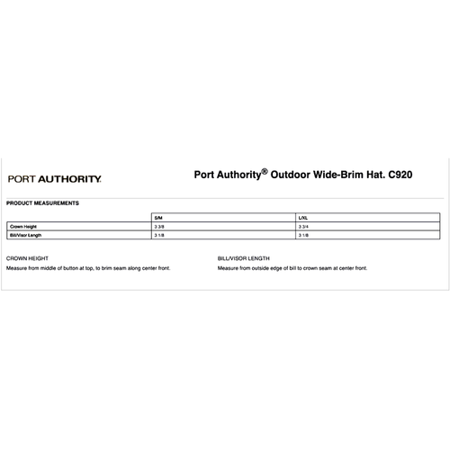 Port Authority Outdoor Wide-Brim Hat image thumbnail