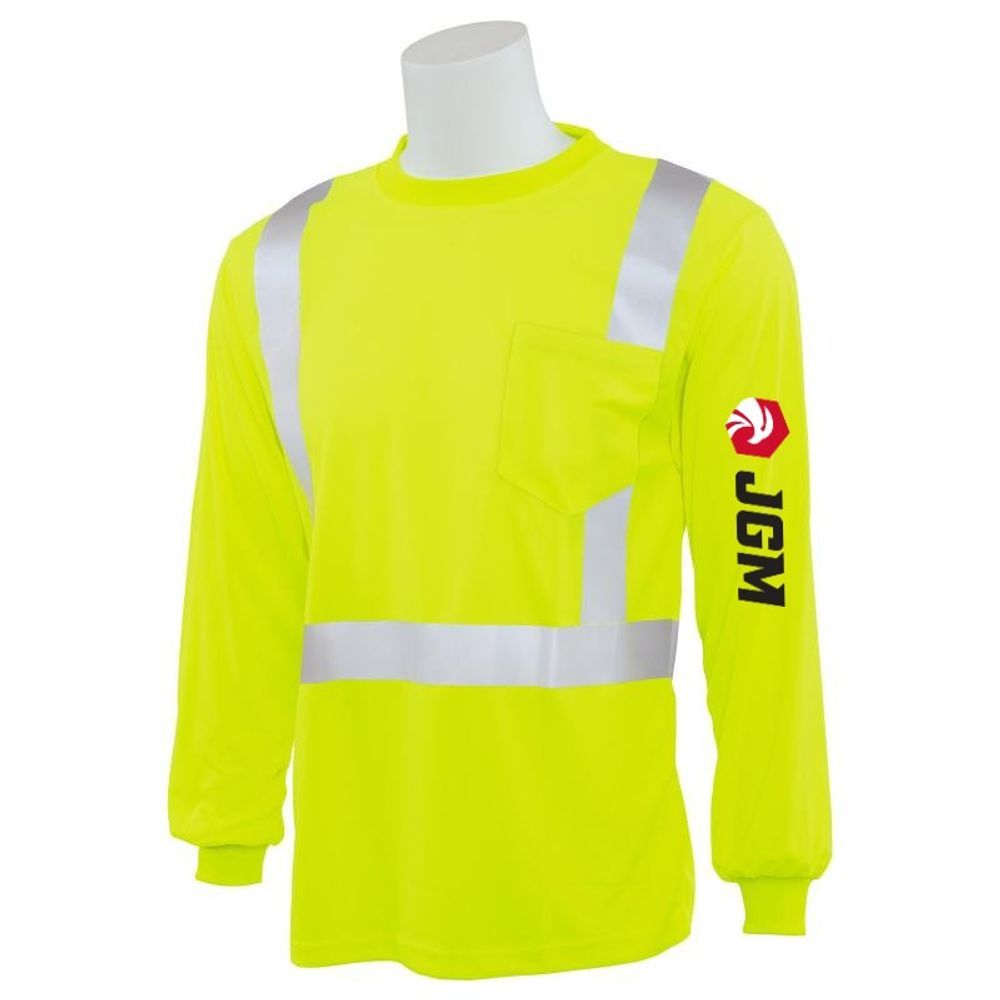 CornerStone® ANSI 107 Class 2 Mesh Long Sleeve Tee primary image
