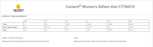 Carhartt® Women’s Gilliam Vest image thumbnail