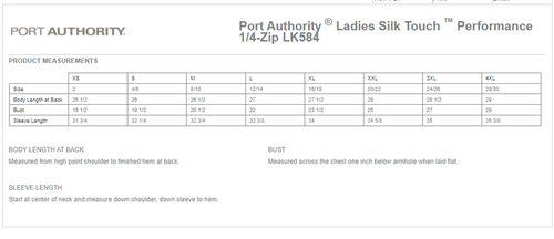 Port Authority® Women's Silk Touch™ Performance 1/4-Zip image thumbnail