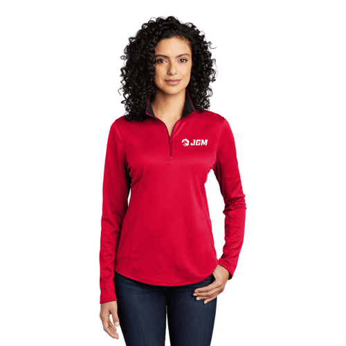 Port Authority® Women's Silk Touch™ Performance 1/4-Zip image thumbnail