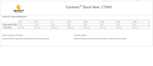 Carhartt ® Duck Vest image thumbnail