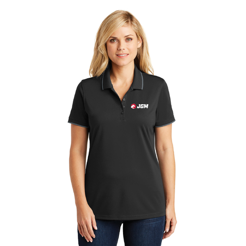 Port Authority® Women's Dry Zone® UV Micro-Mesh Tipped Polo image thumbnail
