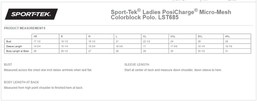 Sport-Tek® Women's PosiCharge® Micro-Mesh Colorblock Polo image thumbnail