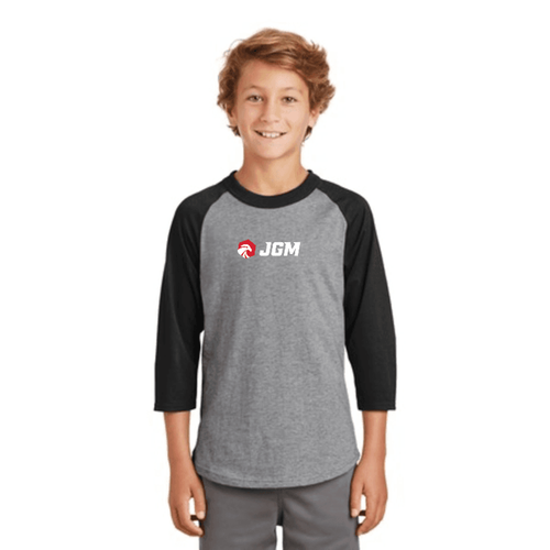 Sport Tek Youth Colorblock Raglan Jersey image thumbnail