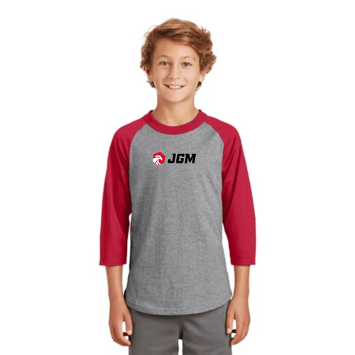 Sport Tek Youth Colorblock Raglan Jersey image thumbnail