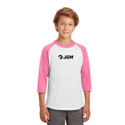 Image of Sport Tek Youth Colorblock Raglan Jersey