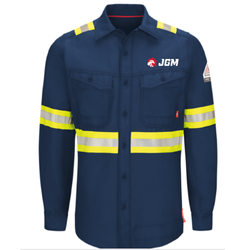 Image of Bulwark® Men's iQ Series® Enhanced Visibility Work Shirt