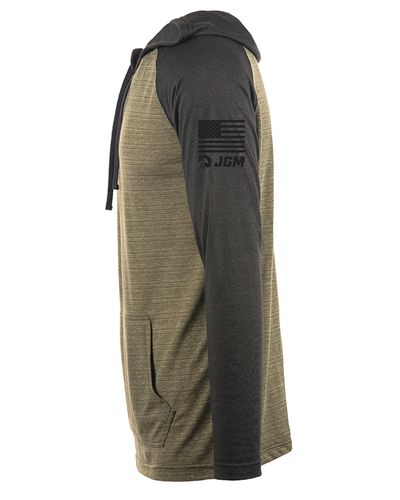 Burnside Adult Raglan Sleeve Hooded T-Shirt-D1 image thumbnail