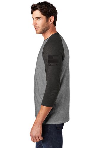District Perfect Tri 3/4 Sleeve Raglan-D1 image thumbnail